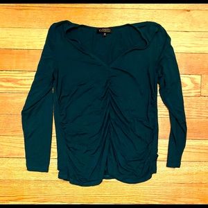 Eloquii Emerald Long-Sleeved Shirt Size 14/16